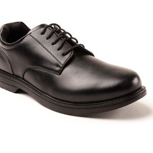 Deer Stags Black Leather Loafers dress shoes